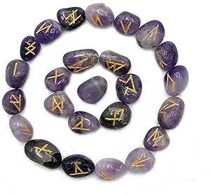 Amethyst Rune Stones