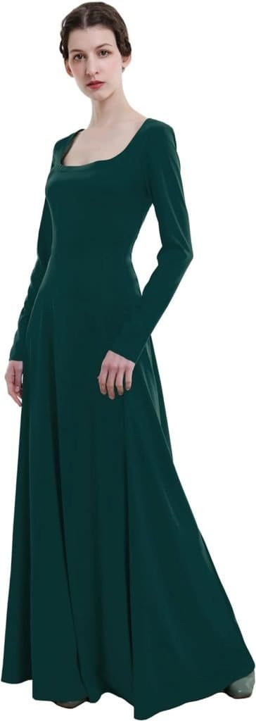 Forest Green Witch Dress
