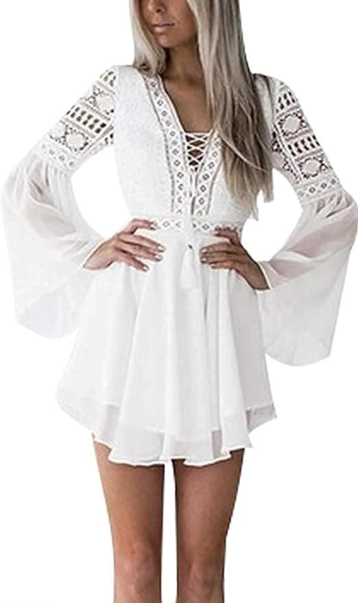 Witchy White Dress